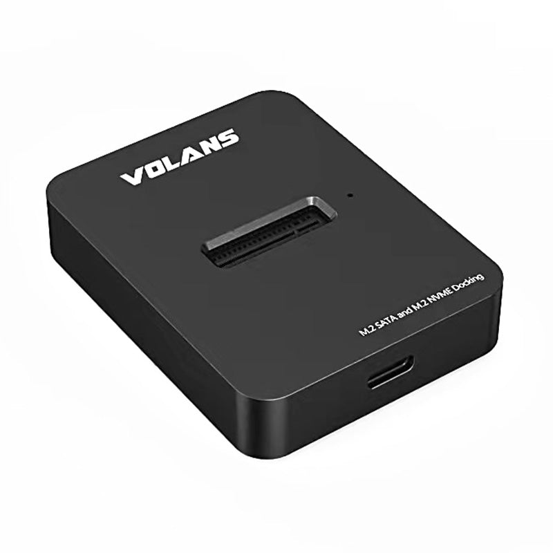 Volans Aluminium USB-C  M.2 NVMe/SATA SSD Docking Station