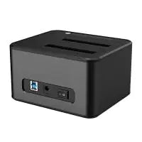 Volans VL-DS30S Aluminium Dual Bay USB 3.0 Docking Station