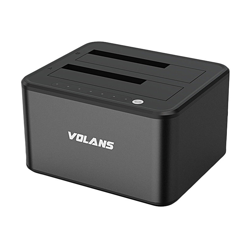 Volans Aluminium Dual Bay USB 3.0 Docking Station