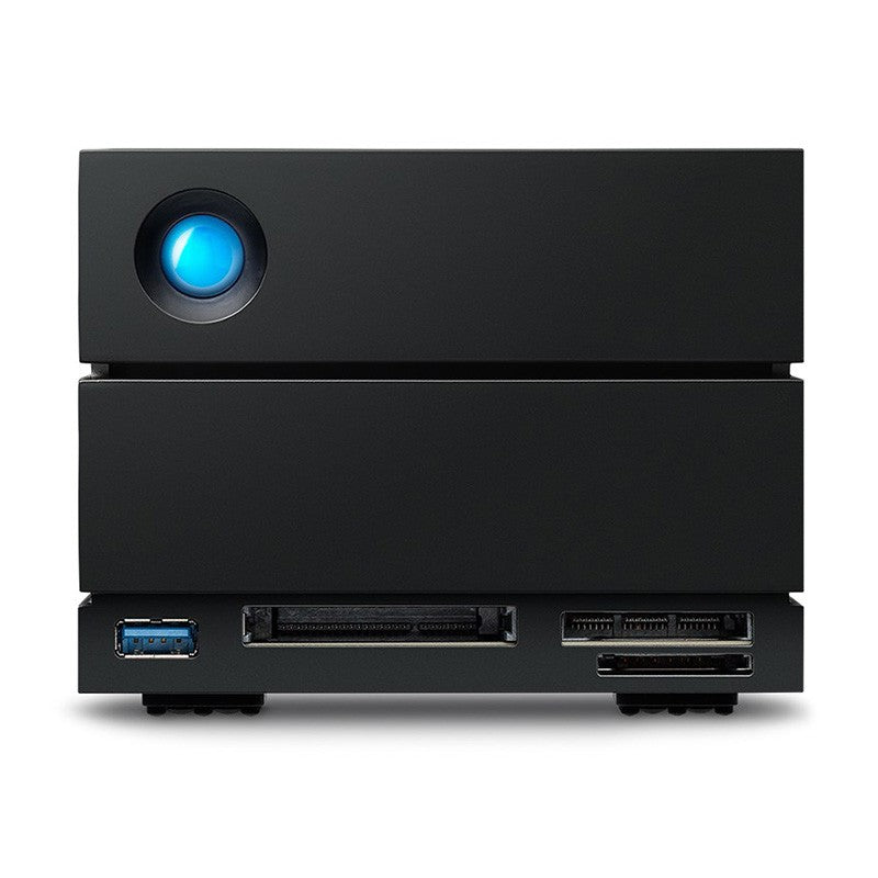 Lacie 2Big Dock V2 32TB 550MB/S USB-C Thunderbolt 3 DP Card Reader External Hard Drive 5YR