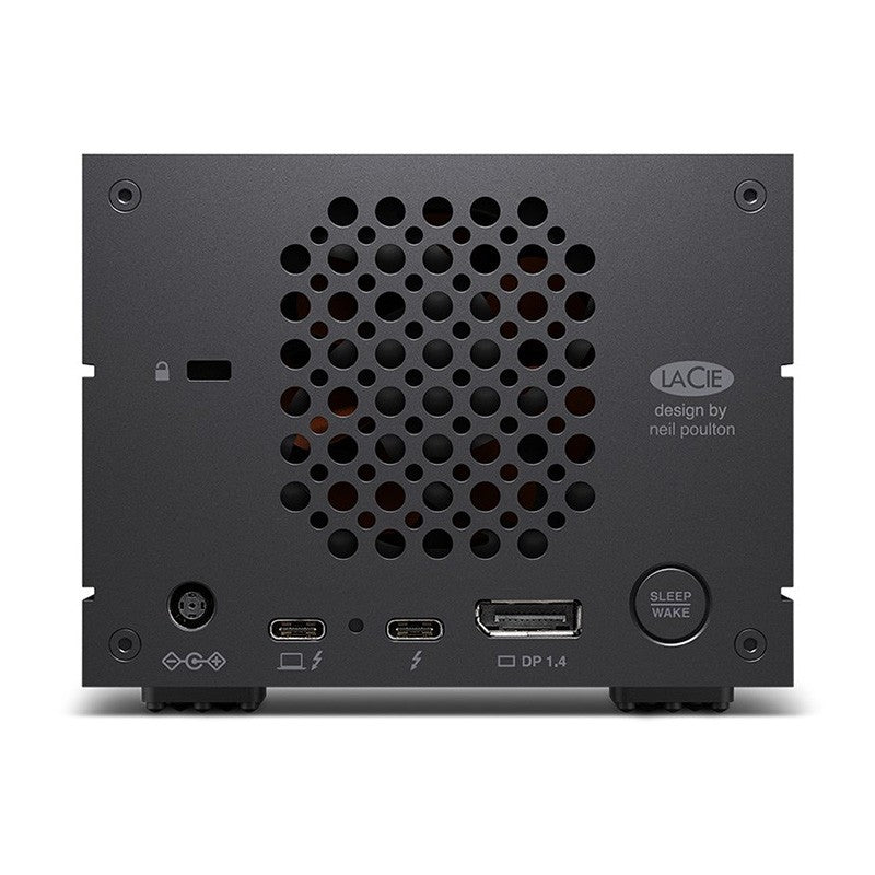 Lacie 2Big Dock V2 32TB 550MB/S USB-C Thunderbolt 3 DP Card Reader External Hard Drive 5YR