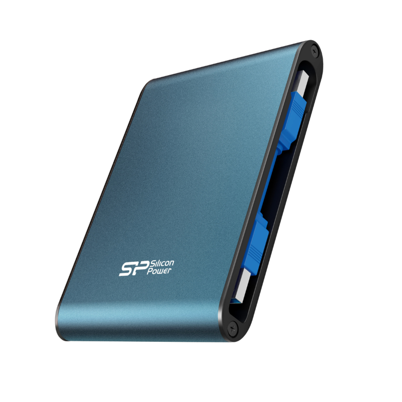 Silicon Power 2TB A80 Rugged Shock, Water, Pressureproof Portable External Hard Drive USB 3.0 For PC,MAC,XBOX,PS4,PS5