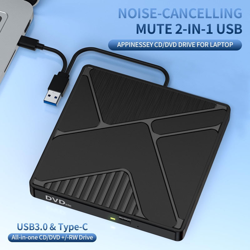 External USB CD-ROM DVD burner Universal CD burner mobile CD-ROM drive