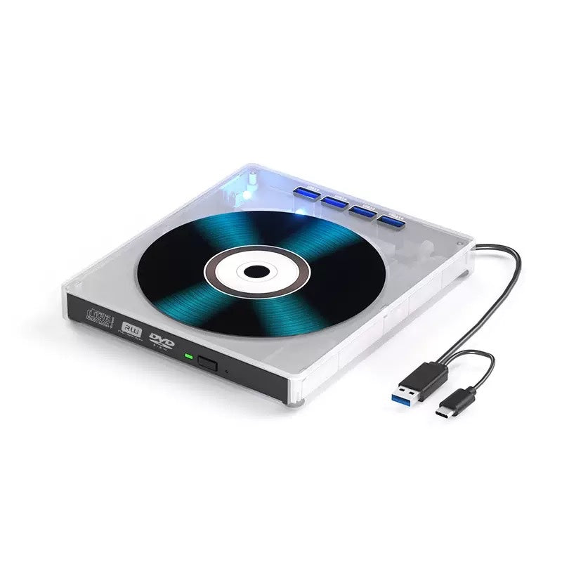 Multifunction External Optical Drive CD Recorder usb3.0DVD Disc Reading