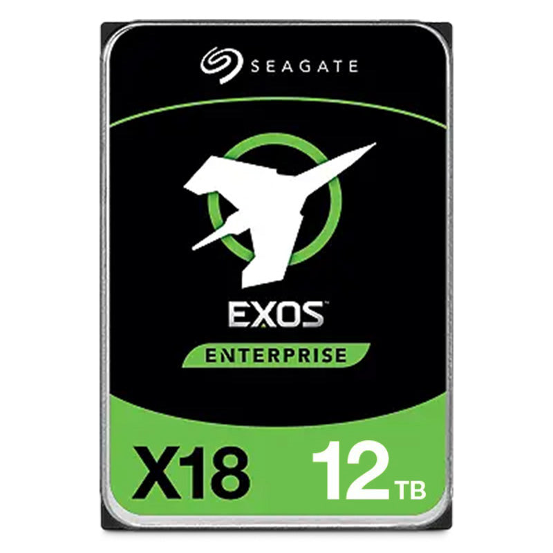 Seagate 12TB ST12000NM004J Exos X18 512E 3.5in 7200RPM SATA Hard Drive