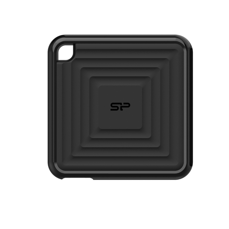 Silicon Power 1TB PC60 Rugged 540 MB/s USB C USB 3.2 Gen 2 Portable External SSD with 1 USB C to USB A cable,
