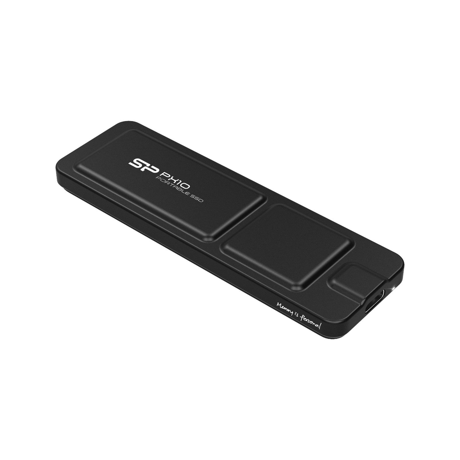 Silicon Power PX10 2TB USB 3.2 Gen 2 External Portable SSD - Black,