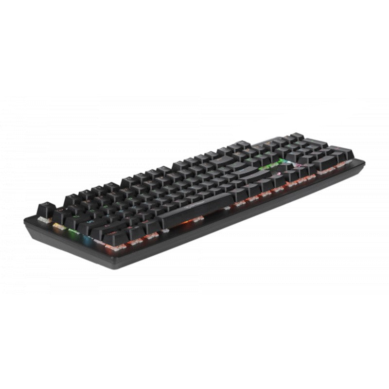 Rotanium WM104A Wired 104 Key Mechanical Gaming Backlit Keyboard - Blue Switch