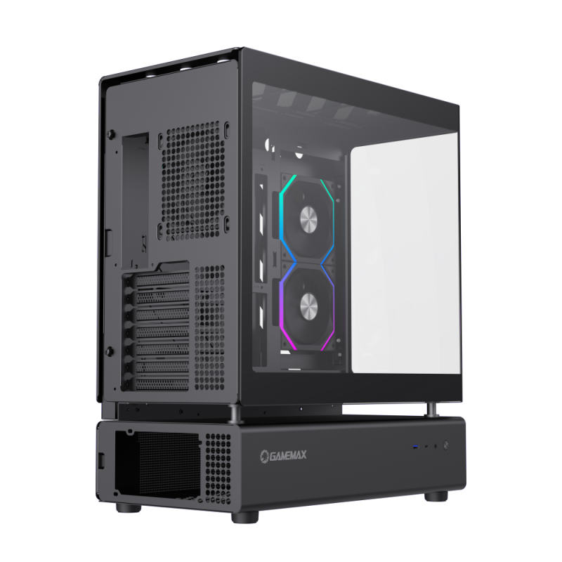 Gamemax ATX GAMING Case Support BTF 6x ARGB fan