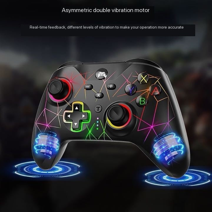 Switch wireless joker pro transparent luminous RGB body sense gaming handheld controller