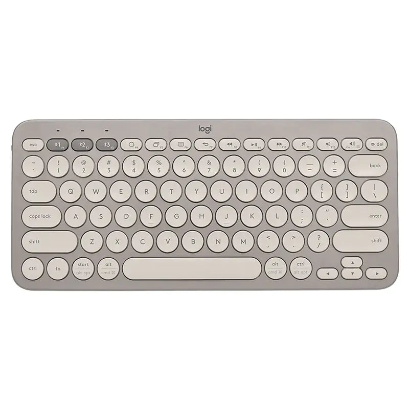 Logitech K380 Multi-Device Bluetooth Keyboard - Sand
