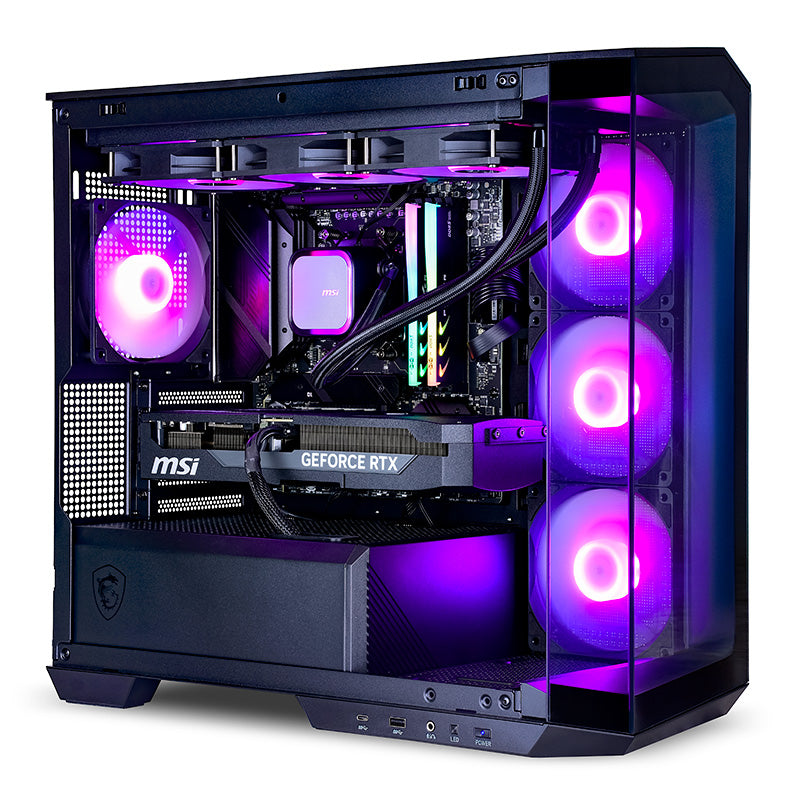 G7 Ryzen 7 7800X3D GeForce RTX 5070 Gaming PC Powered by MSI 59063