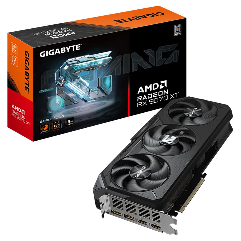Gigabyte Radeon RX 9070 XT Gaming 16G OC Graphics Card