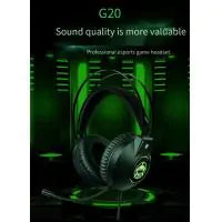 Green Shark's New Esports Headphones 7.1 Noise Reduction Game USB with Cable Earphones