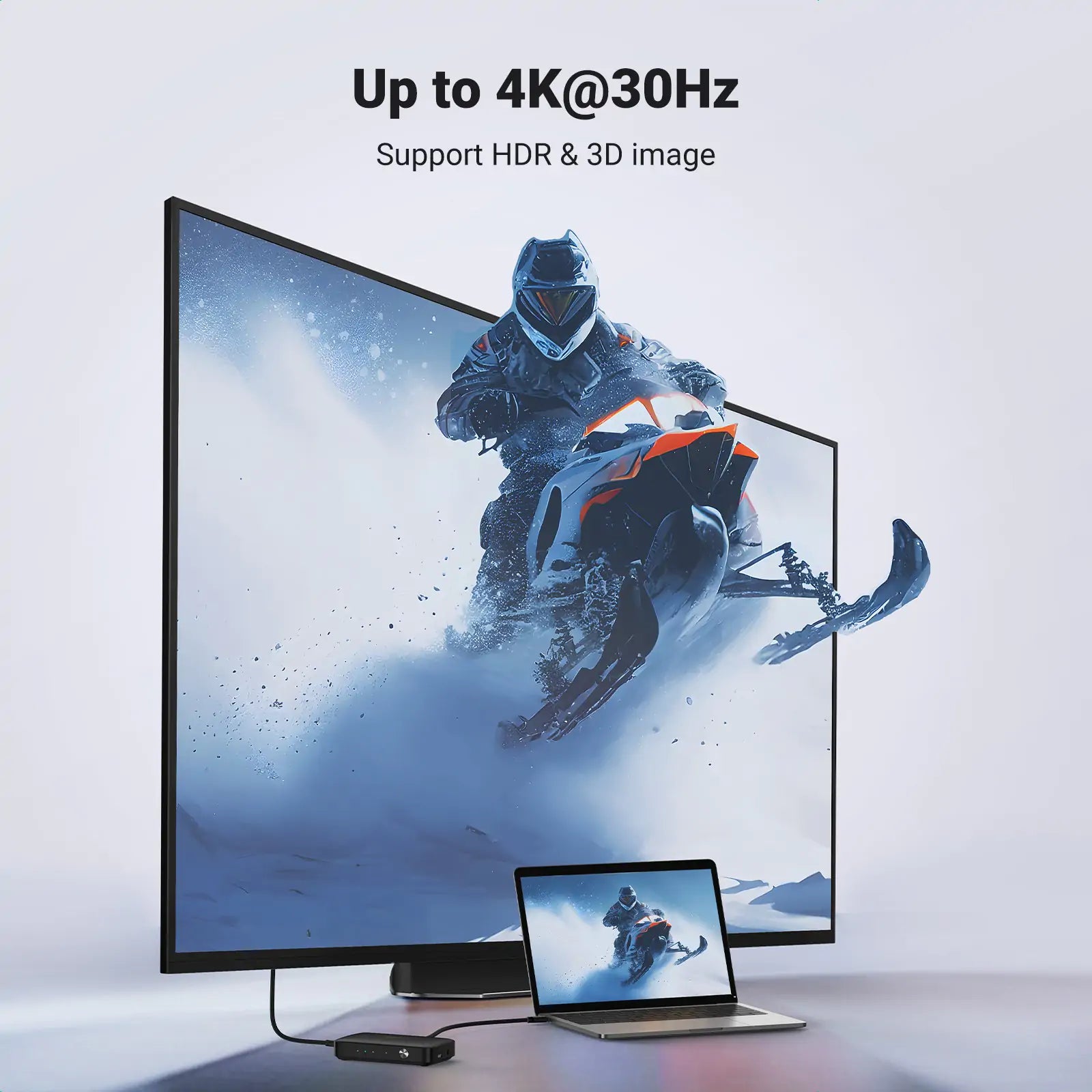 UGREEN HDMI Switcher 3 In 1 Out 4K@30HZ