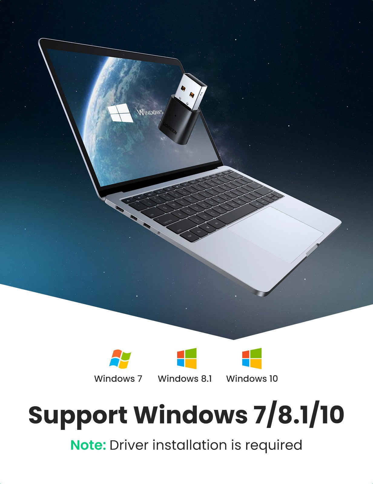 UGREEN USB Bluetooth 5.0 Adapter