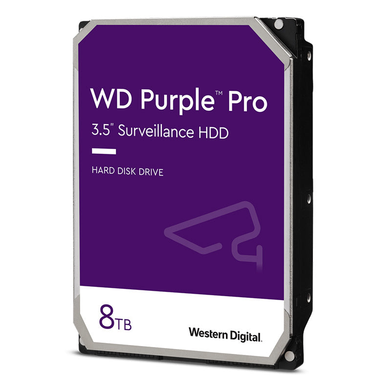Western Digital Purple Pro 8TB 7200RPM 3.5in SATA Smart Video Hard Drive