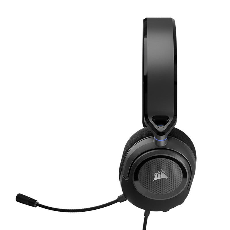 Corsair HS35 v2 Multiplatform Wired Gaming Headset - Blue