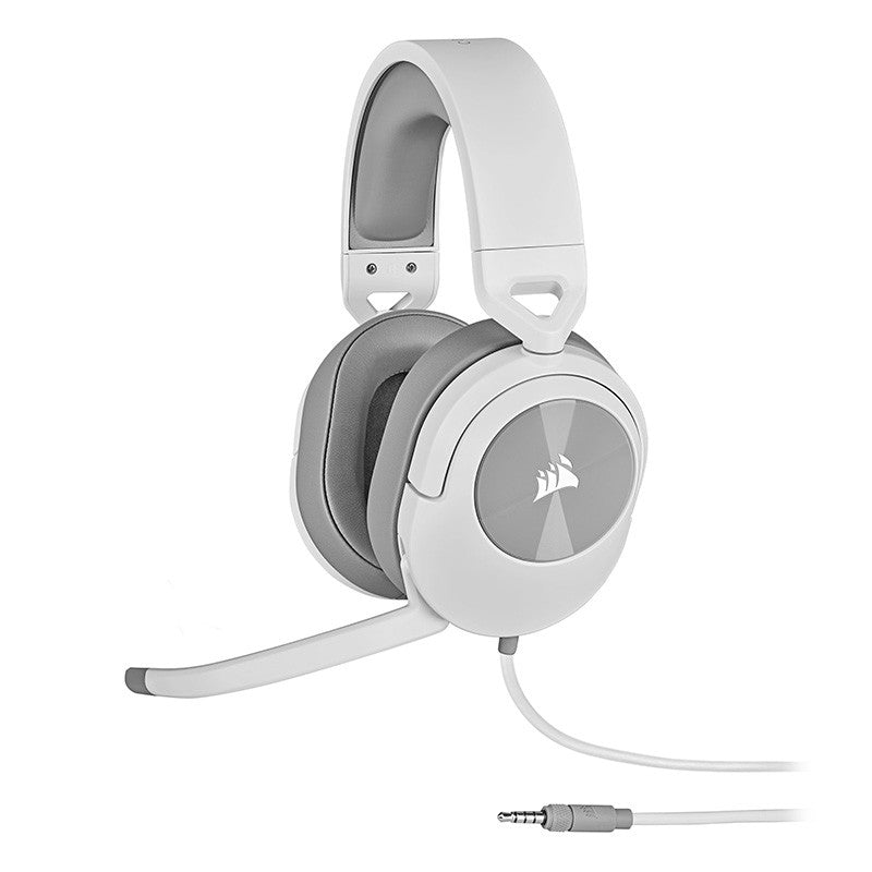 Corsair HS55 Surround Wired Gaming Headset - White