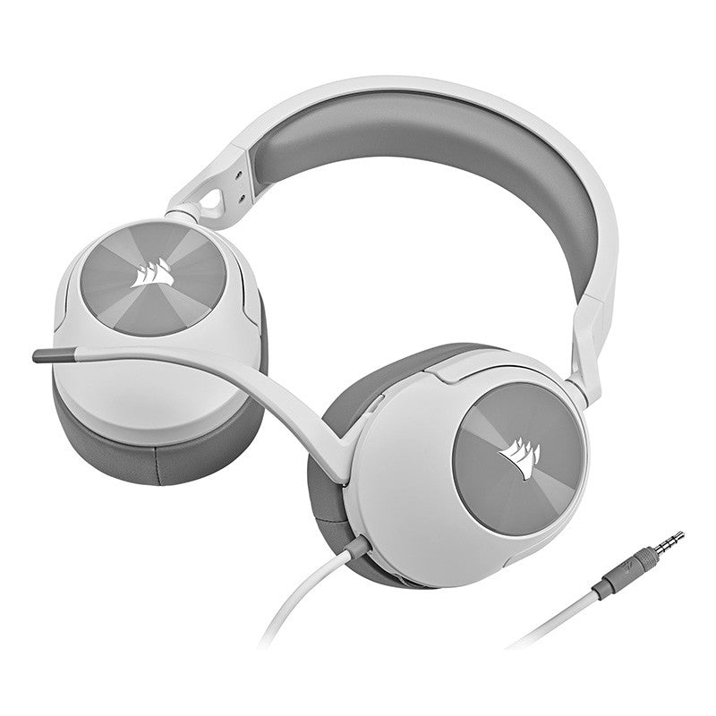 Corsair HS55 Surround Wired Gaming Headset - White