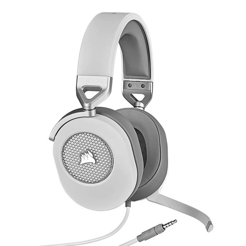 Corsair HS65 Surround Wired Gaming Headset - White