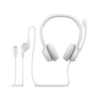 Logitech H390 USB Headset - Off White