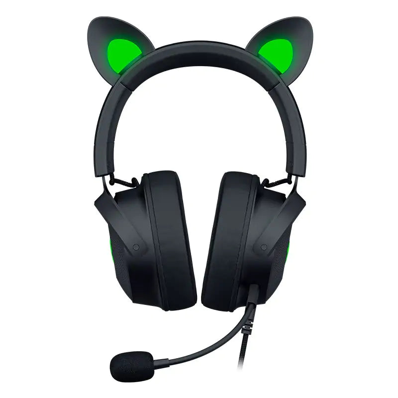 Razer Kraken Kitty V2 Pro Wired RGB Headset with Interchangeable Ears - Black