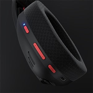 Redragon H848 Bluetooth Wireless Gaming Headset - Lightweight - 7.1 Surround Sound - 40MM Drivers - Detachable Microphone, Black