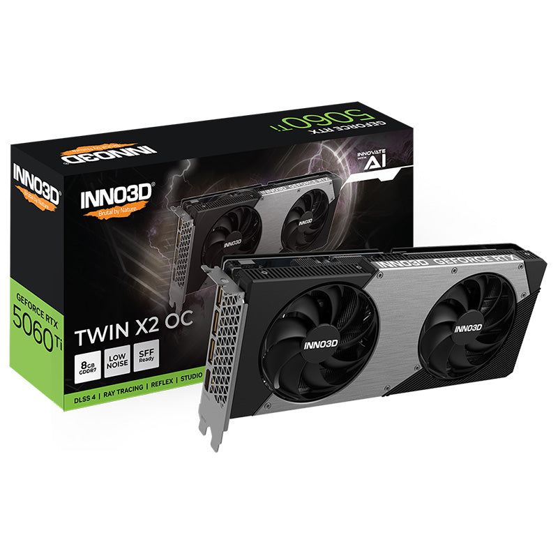 Inno3D GeForce RTX 5060 Ti Twin X2 8G OC Graphics Card