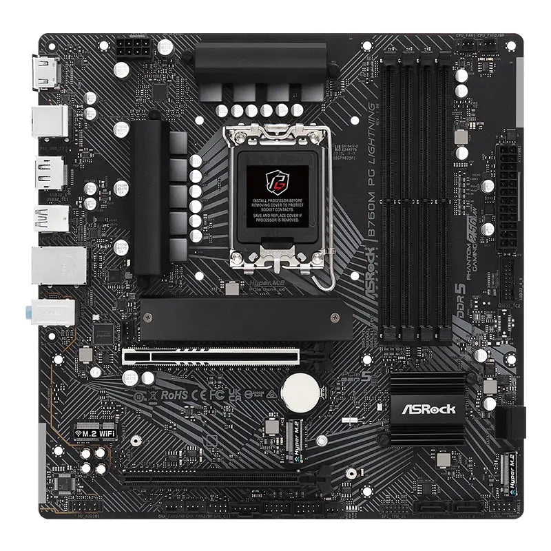 Asrock B760M PG Lightning LGA 1700 mATX Motherboard