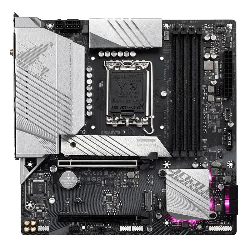Gigabyte B760M Aorus Elite AX LGA 1700 mATX Motherboard