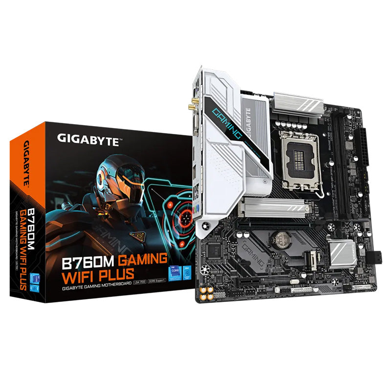 Gigabyte B760M Gaming WIFI Plus LGA 1700 mATX Motherboard