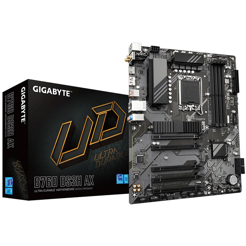 Gigabyte B760 DS3H AX LGA 1700 ATX Motherboard