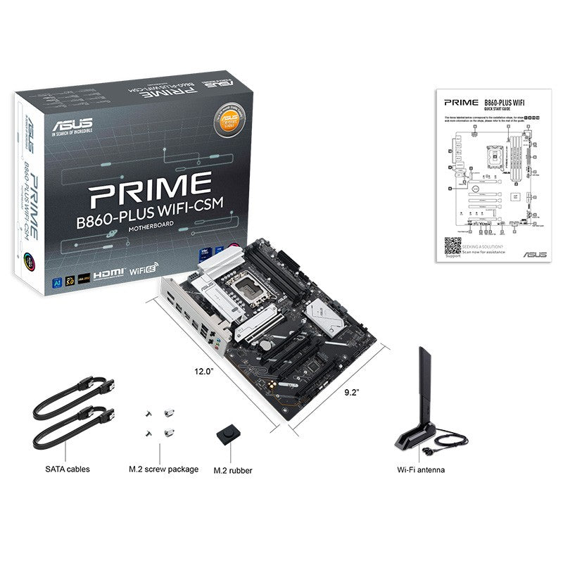 Asus PRIME B860-Plus WIFI-CSM LGA 1851 ATX Motherboard