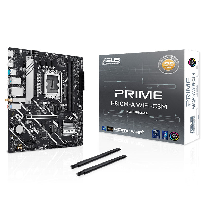 Asus Prime H810M-A WiFi-CSM LGA 1851 micro-ATX Motherboard