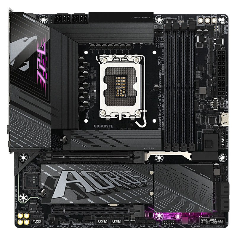 Gigabyte Z890M Aorus Elite WIFI7 LGA 1851 mATX Motherboard
