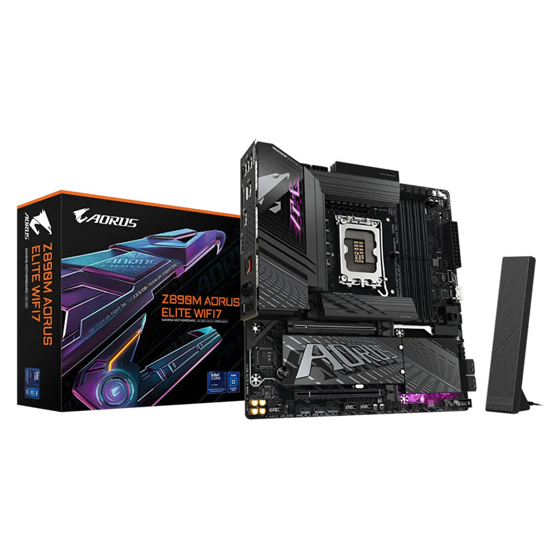 Gigabyte Z890M Aorus Elite WIFI7 LGA 1851 mATX Motherboard