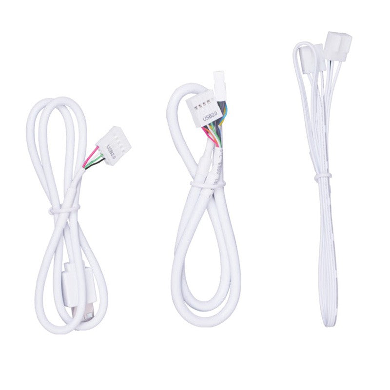 Lian Li Edge Series 4Pin HUB Gold Series - White