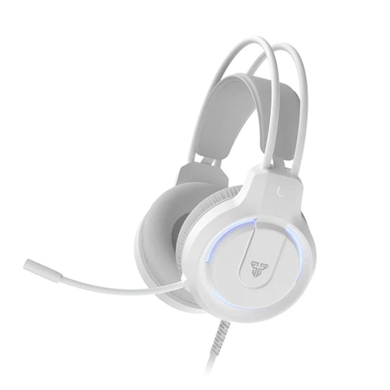 Fantech P51 5-in-1 Gaming Keyboard Combo with Mouse + Mousepad and Headset with Headset Stand - Space White