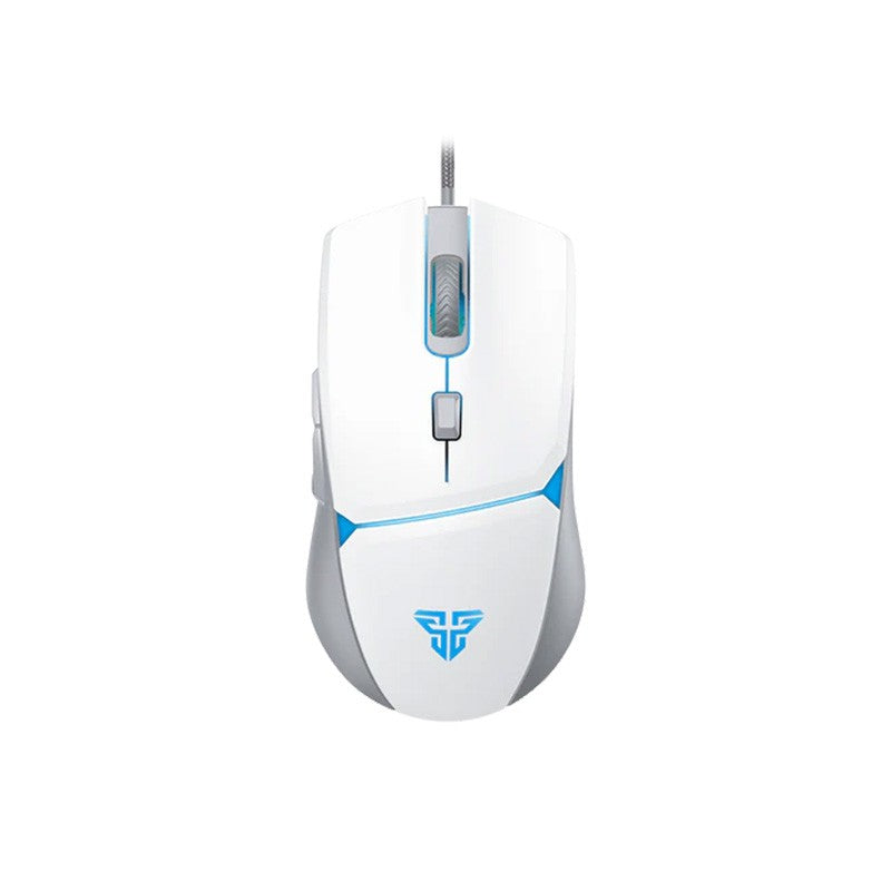 Fantech P51 5-in-1 Gaming Keyboard Combo with Mouse + Mousepad and Headset with Headset Stand - Space White