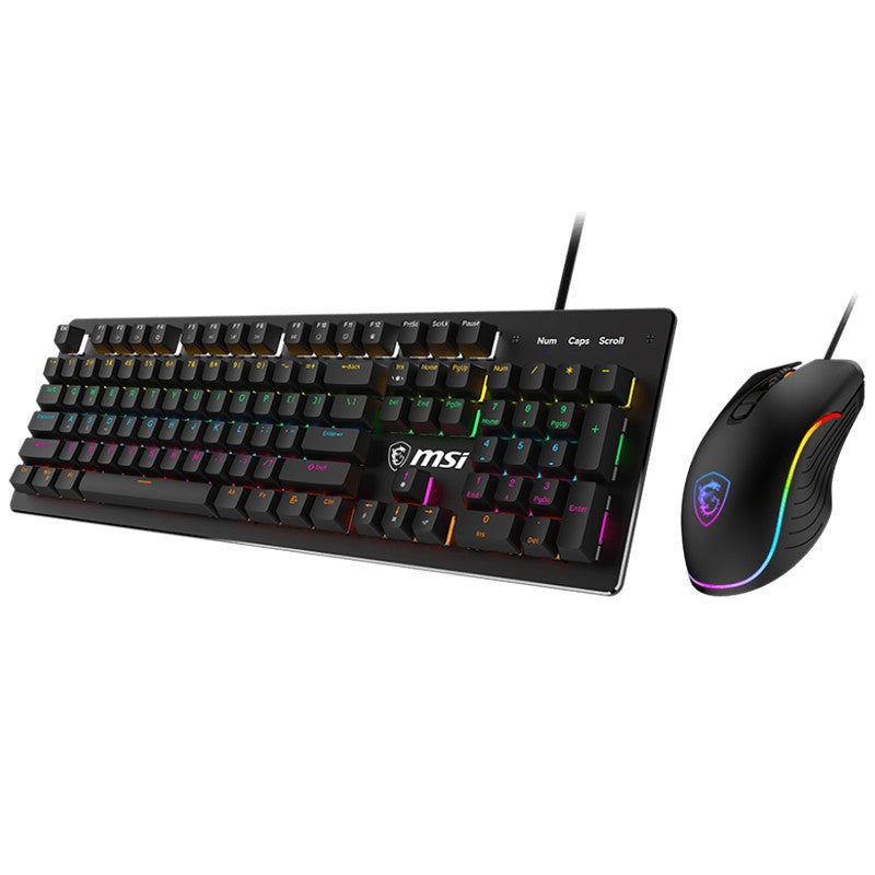 MSI Forge GK300 Keyboard and Mouse Combo - Blue Switch