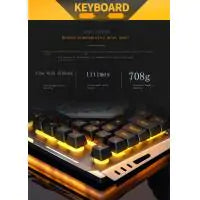V1 Keyboard Mouse Combo Set for Laptop Desktop Wired Game Keyboard