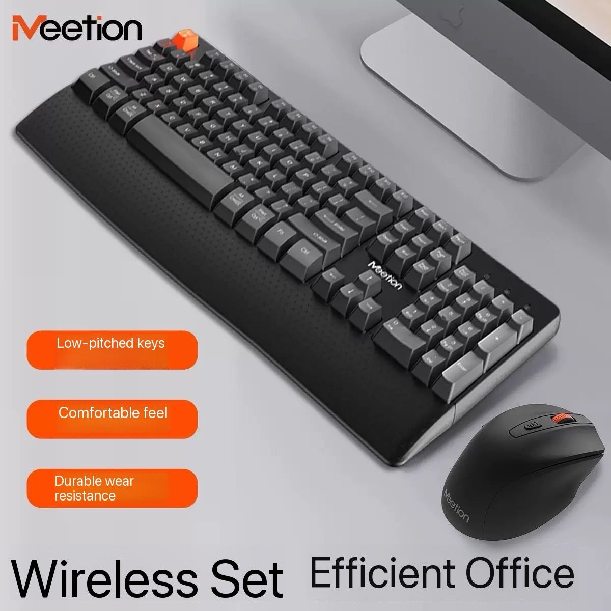 Wireless Keyboard Mouse General Keyboard Kit for Computer Office Games