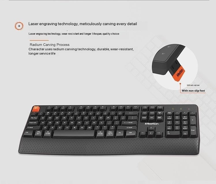 Wireless Keyboard Mouse General Keyboard Kit for Computer Office Games