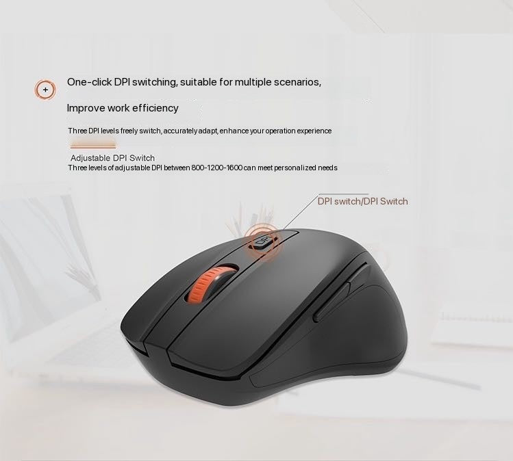 Wireless Keyboard Mouse General Keyboard Kit for Computer Office Games