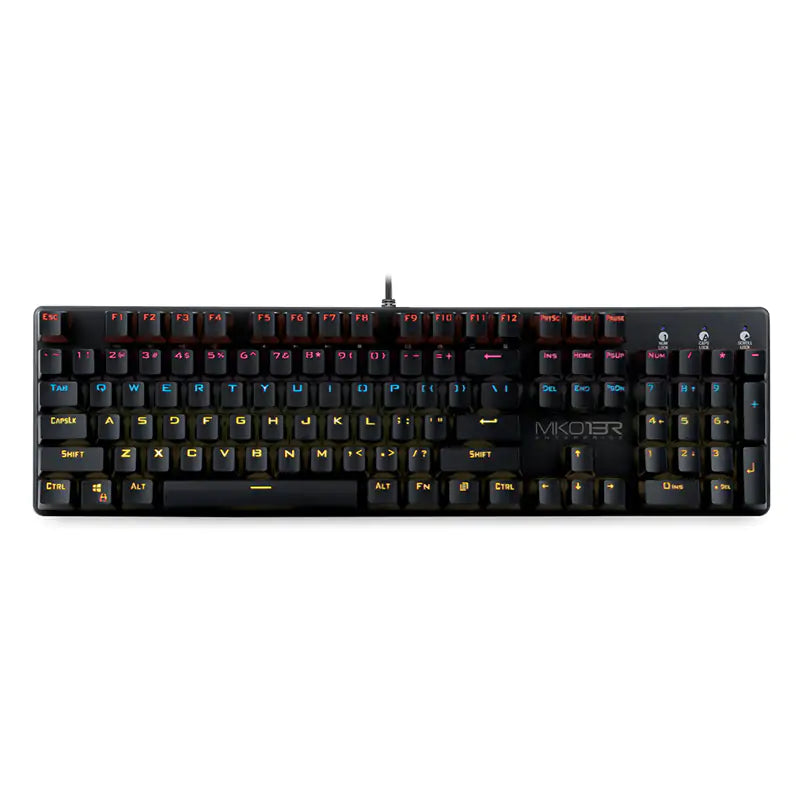 Armaggeddon MKO-13R Optical RGB Mechanical Keyboard - Blue Swtich Black