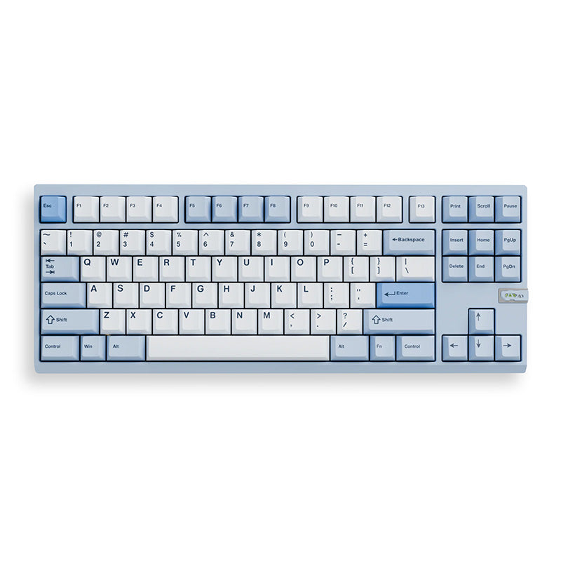 Chilkey ND TKL Tri-Mode 1.6mm Non Flex-Cut Mechanical Keyboard Kailh Blue Lotus Switch - Sky Blue