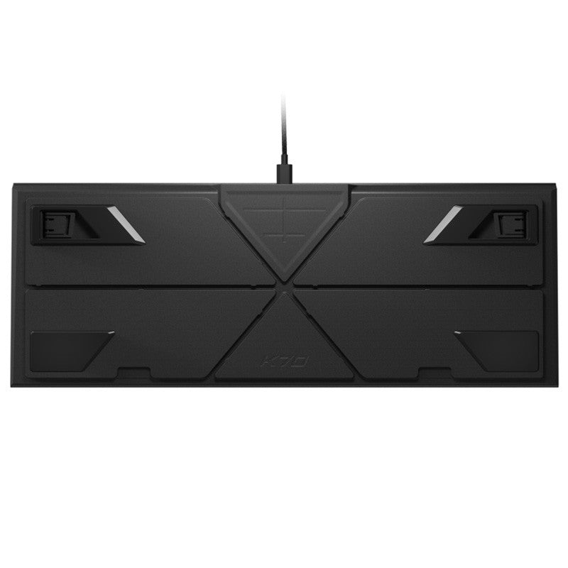 Corsair K70 Max RGB Mechanical Gaming Keyboard MGX White Switch - Steel Grey