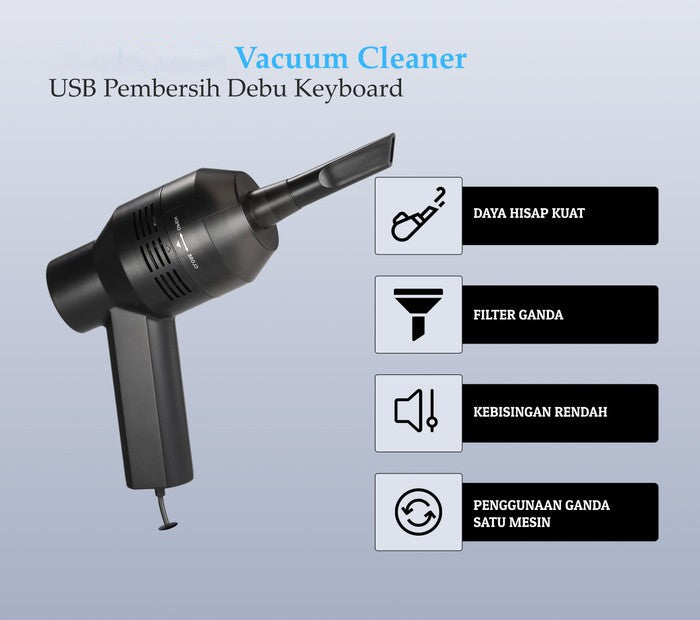 Cordless Vacuum Cleaner Keyboard Vacuum Cleaner Portable Car Vacuum Cleaner Getting Dust and Crumbs Off Computer,Car Interior & Other Crevices