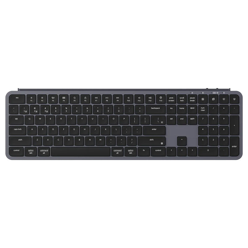 Keychron B6 Pro Ultra-Slim Wireless Keyboard - Space Grey